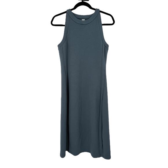 Spanx Airessentials sleeveless tank midi dress blue gray size Small S - Picture 1 of 6